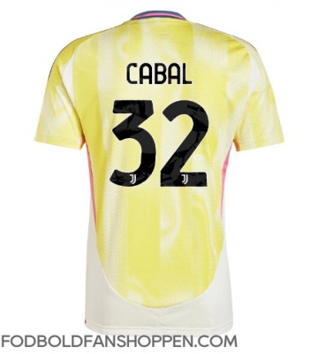 Juventus Juan Cabal #32 Udebanetrøje 2024-25 Kortærmet